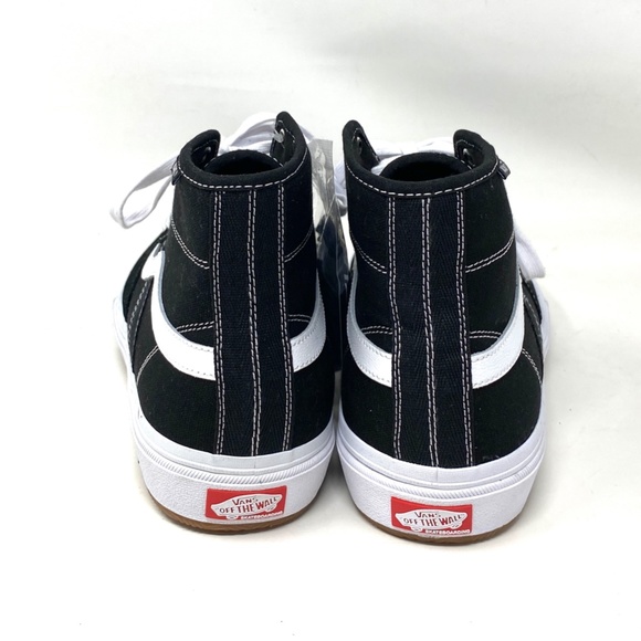 VANS Crockett High Top Black Men’s Suede Canvas Skate Sneakers Size VN0A5JIGY28 - Picture 4 of 9